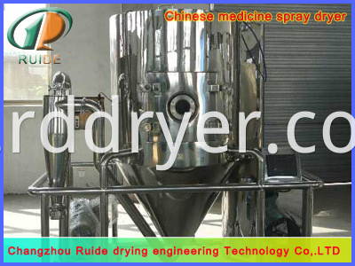 Calcium acetate spray drying tower